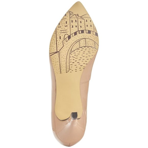 Bella Vita Define II Patent Leather Pumps Nude 9M - Picture 4 of 13